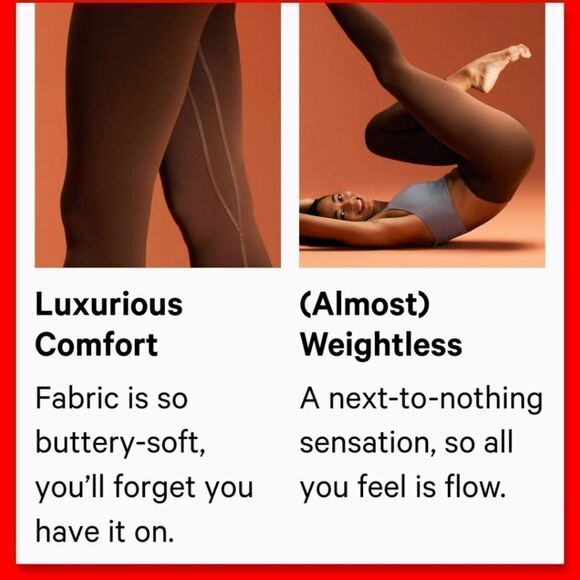 NWT Lululemon Align HR Pant 25" with Pockets in Pale Raspberry - Picture 8 of 12